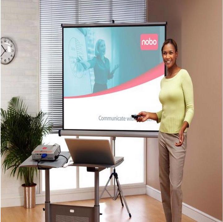 Produktbild Nobo Stativleinwand 150 x 113.8 cm 4:3 (4:3)
