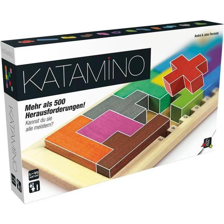 Gigamic GIGD2016 - Katamino, Knobelspiel, für 1-2 Spieler, ab 8 Jahren (DE-Monoausgabe) (Deutsch)