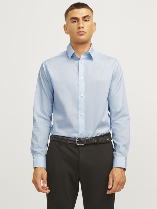 Actual product image Jack & Jones Jrebgavin Solid Shirt Ls Noos (L)