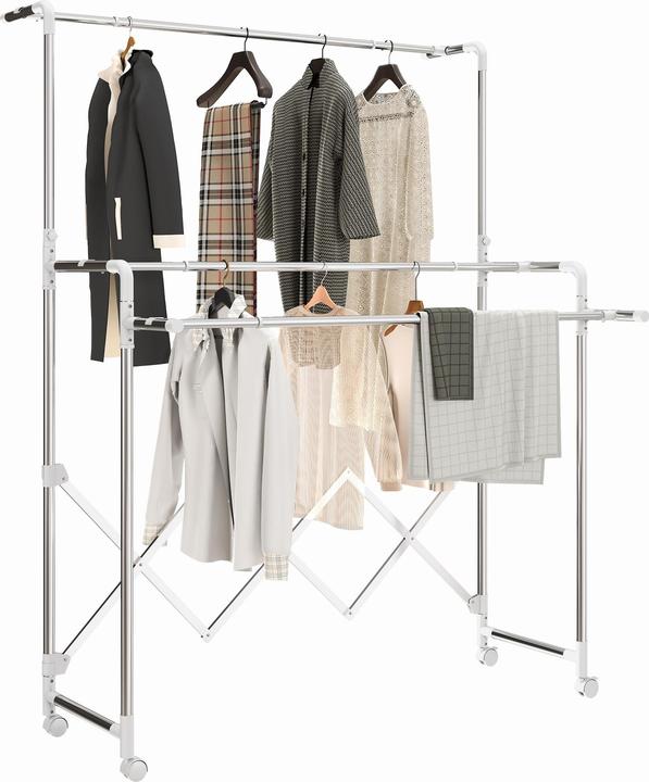 Produktbild Homcom Wäscheständer Edelstahl (1.50 m)
