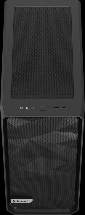 Produktbild Fractal Meshify 2 Compact Black TG Light (mATX, Mini-ITX, ATX)