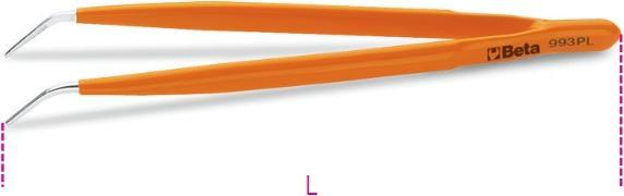 Immagine prodotto BETA 009930010 993Pl 150 Pinzette, gebogene schmale Backen 150 L mm
