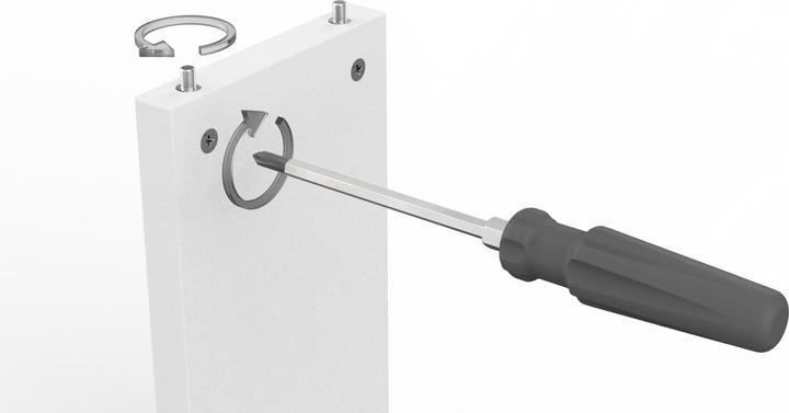 Produktbild just-racks by Spectral TV-Möbel JRB1601-XTA1 Snow