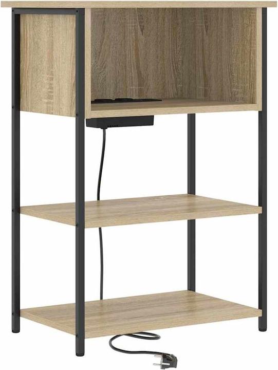 Actual product image vidaXL Bedside table (31 x 55 x 76 cm)