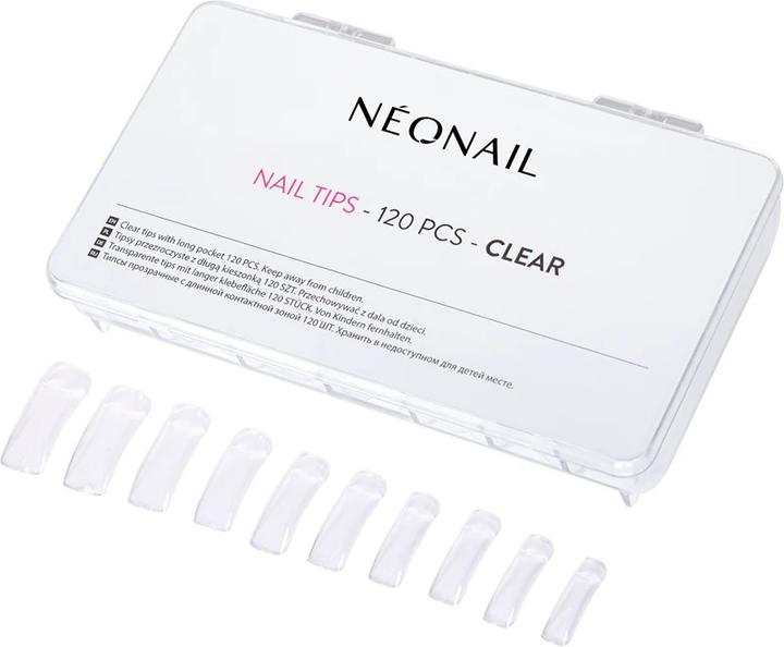 Actual product image Neonail Tips (Nail styling set, Transparent)