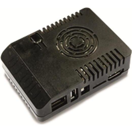 Odroid XU4 Gehäuse, schwarz (Gehäuse), Elektronikzubehör + Gehäuse, Schwarz