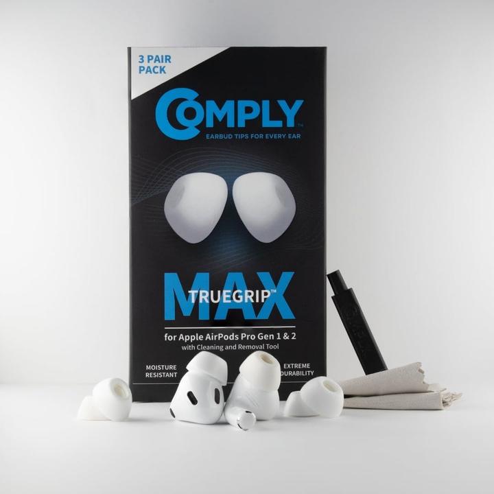 Actual product image Comply TrueGrip Max S Enc White