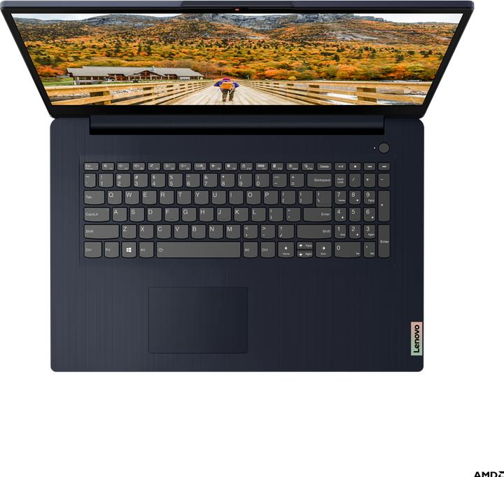 Actual product image Lenovo IdeaPad 3 17ADA6 (17.30", 512 GB, 8 GB, DE, AMD Athlon Silver 3050U)