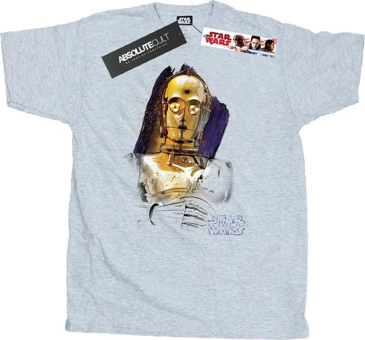 Image du produit Star Wars - T-shirt THE LAST JEDI C-3PO BRUSHED - Homme (XXL)