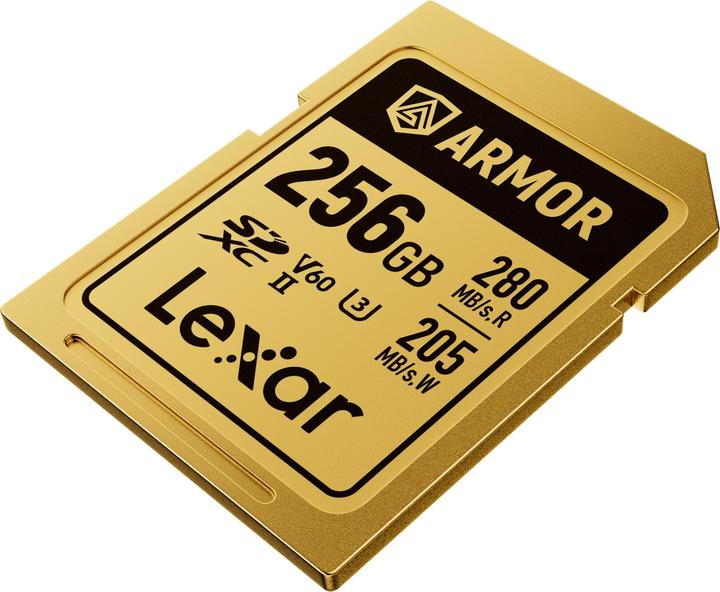 Productafbeelding Lexar Armor Gold (256 GB, SDXC, U3, UHS-II)