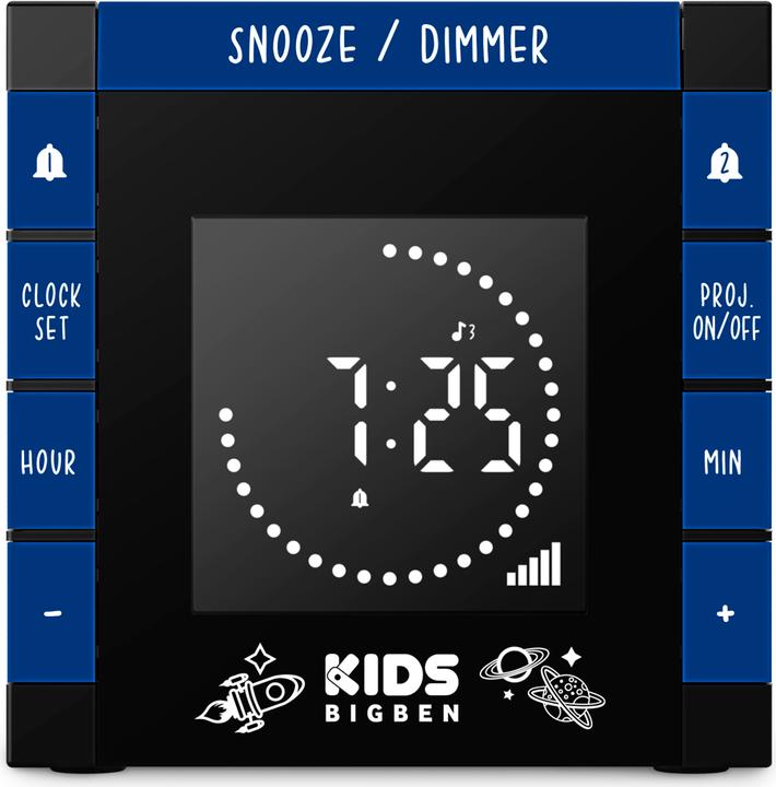 Produktbild Bigben Kids Wecker R70 Galaxy