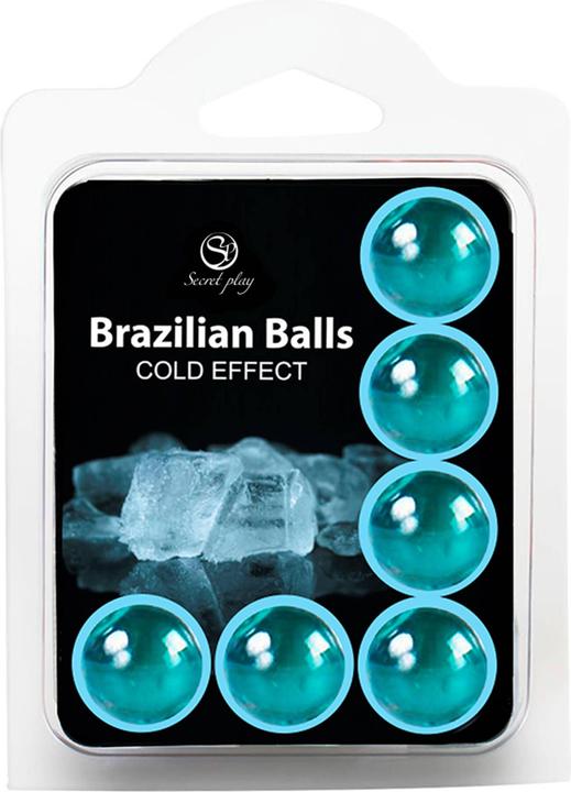 Actual product image Secret play Secretplay Set 6 Brazilian Oils Cold Effect