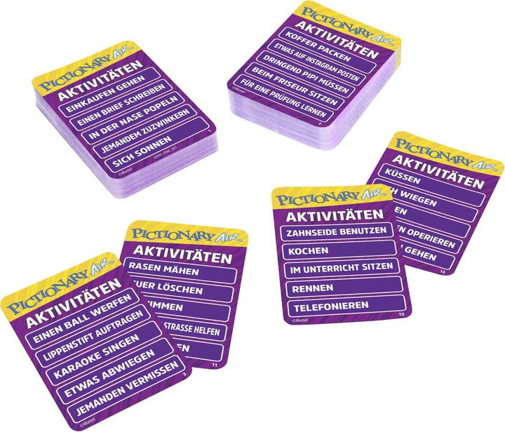 Produktbild Mattel Games Pictionary Air Extension Pack Activities (2 - 10 Spieler)