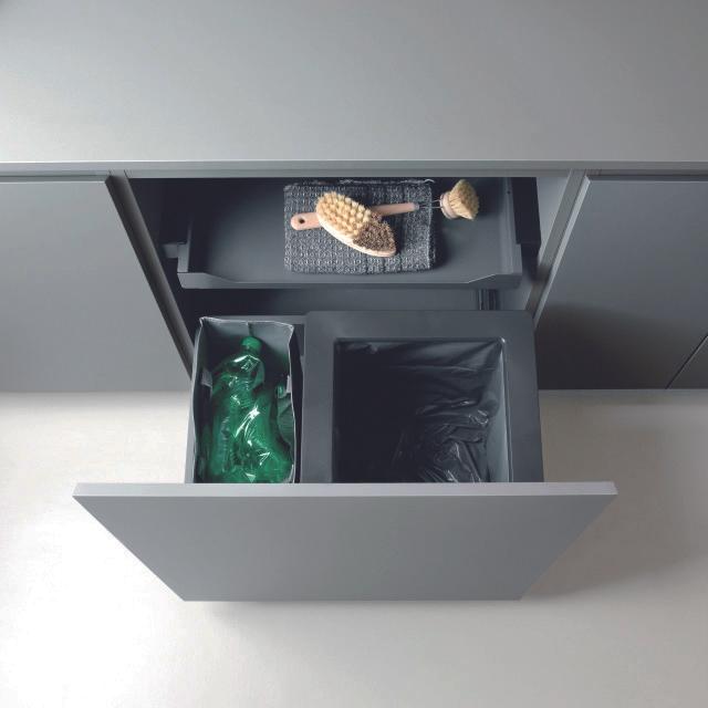 Actual product image Peka Metall Waste insert system PEKA Oeko Universal 40 Bag (40 l)