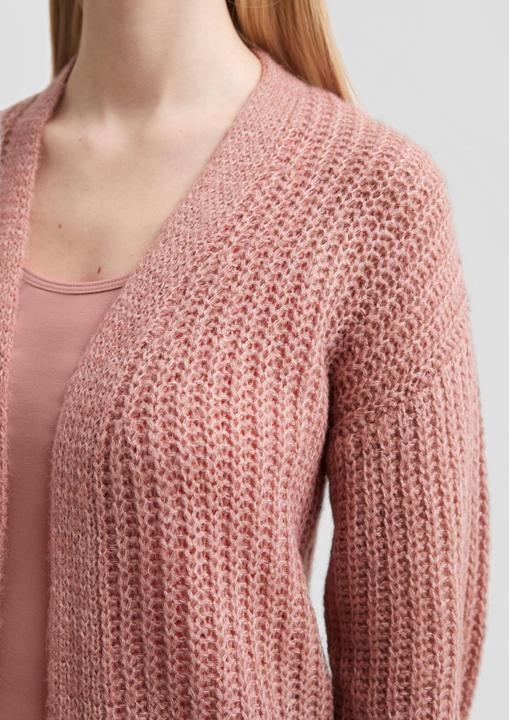 Produktbild s.Oliver Strickjacke Locker gestrickte Jacke mit überschnittener Schulter (S)