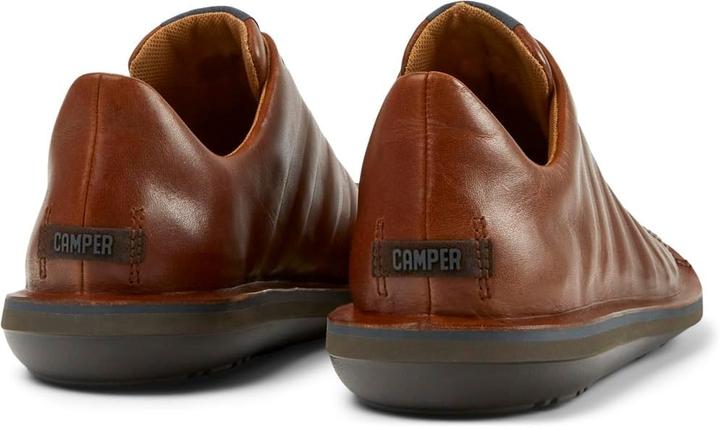 Actual product image Camper Beetle Leather Sneaker - Brown (43)