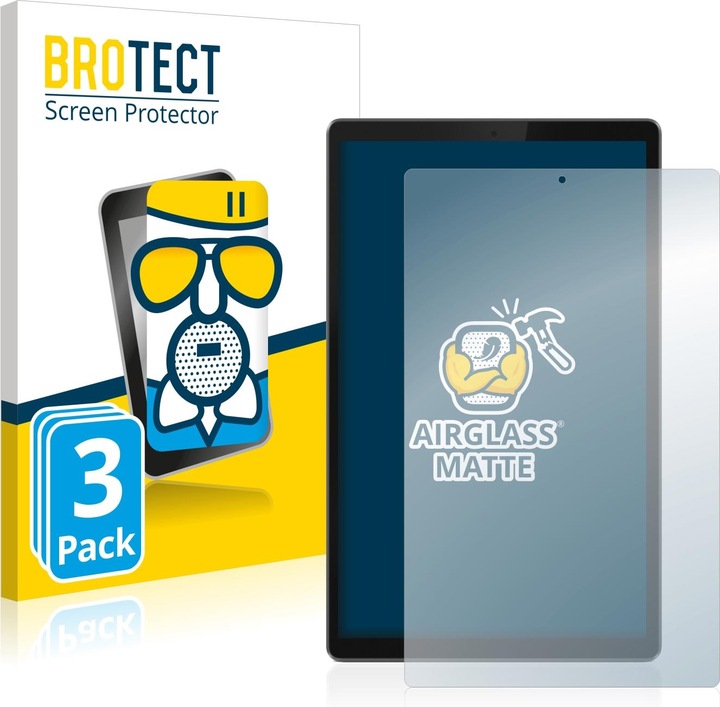 Produktbild BROTECT AirGlass Panzerglasfolie Matt (3 Stück, Tab TB-X306F)