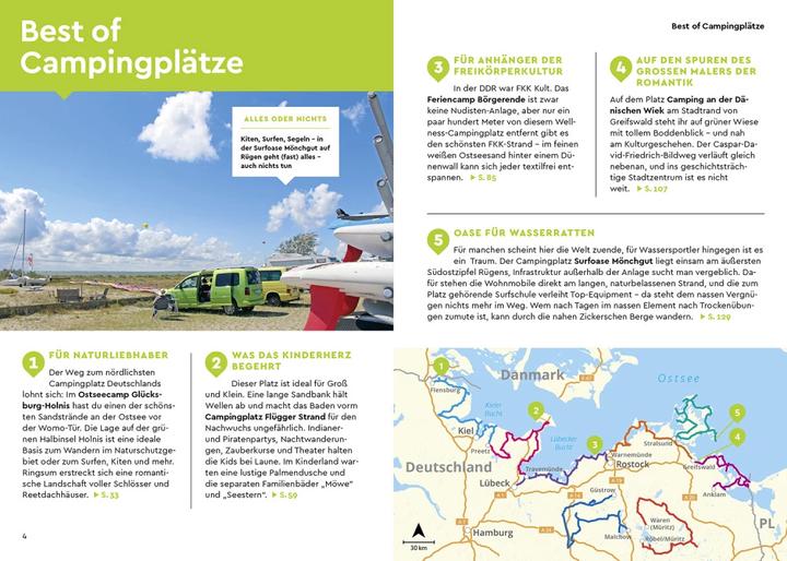 Actual product image Camper Guide Baltic Sea Coast & Mecklenburg Lake District (German, Thomas Zwicker, 2021)