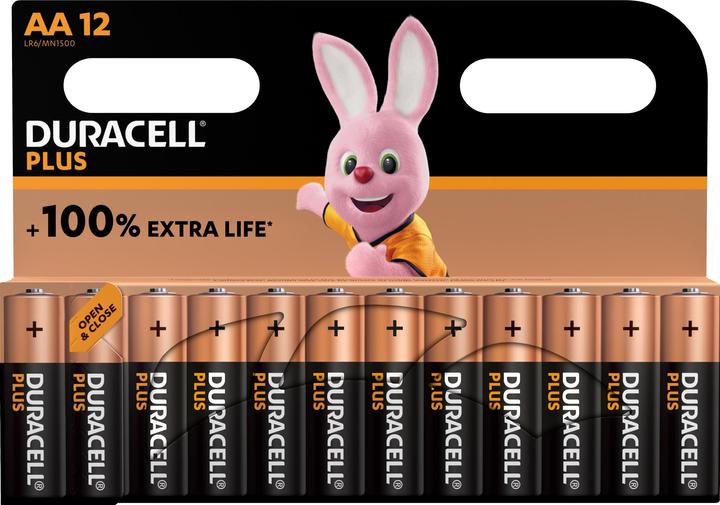 Duracell Plus Power (12 pcs., AA, 2850 mAh)