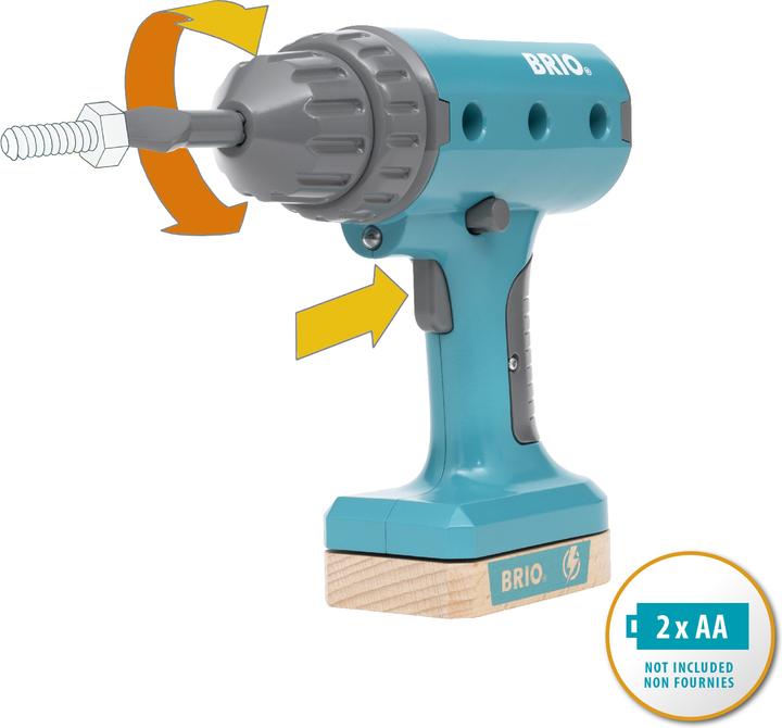 Actual product image Brio Builder cordless screwdriver