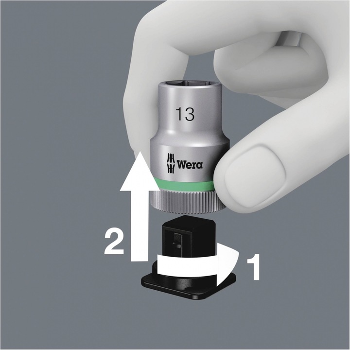 Productafbeelding Wera Riem A 4 Zyklop doppenset (13 mm, 8 mm, 10 mm, 11 mm, 7 mm, 12 mm, 6 mm, 9 mm, 5 mm)