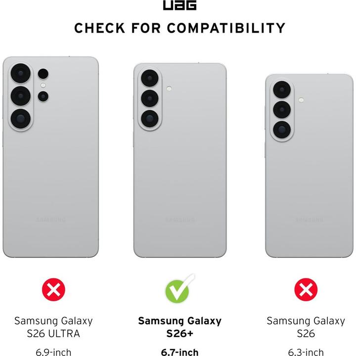 Actual product image UAG Monarch Pro MagSafe (Samsung Galaxy S26+)