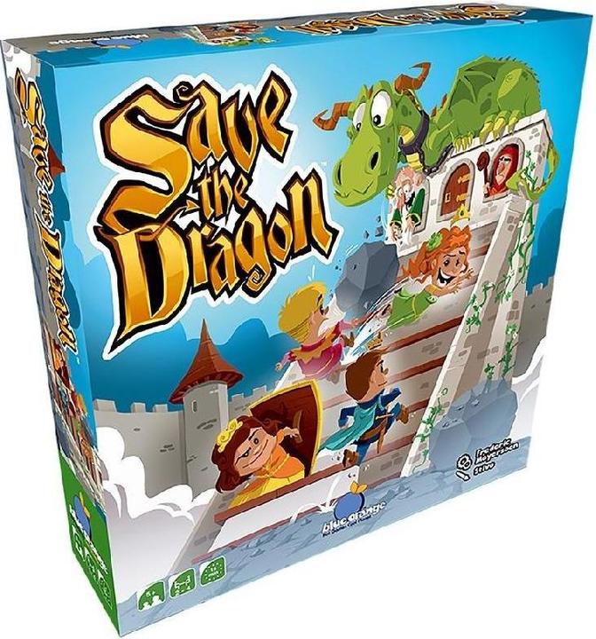 Produktbild Blue Orange BLOD0098 - Save The Dragon - Brettspiel, für 2-4 Spieler, ab 5 Jahren (Italienisch)