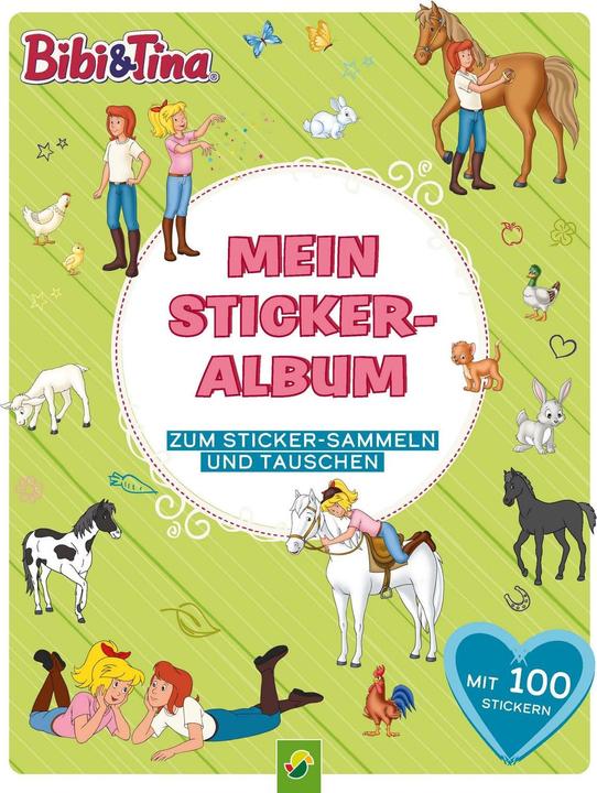 Produktbild Bibi & Tina Mein Stickeralbum mit 100 Stickern