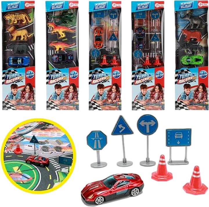Immagine prodotto Magni Tappeto gioco Turbo Racers con macchinine 20528Z
