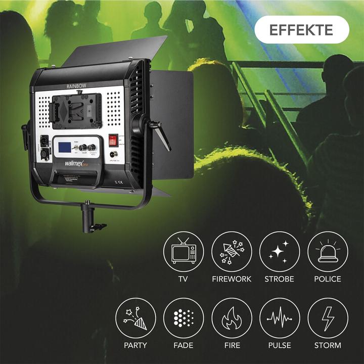 Produktbild Walimex pro pro Rainbow LED RGBWW Flächenleuchte 50W (Flächenleuchte)