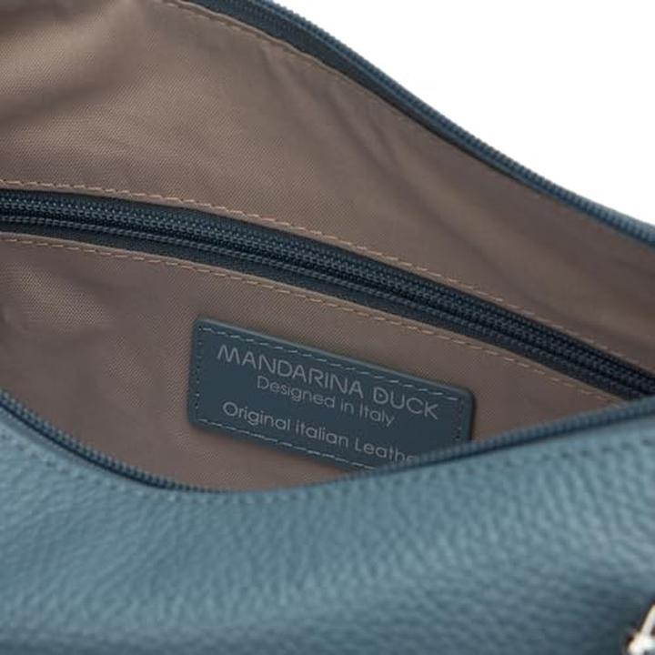 Image du produit Mandarina Duck Mellow Lederhobo mit verstellbarem Riemen und Metalllogo