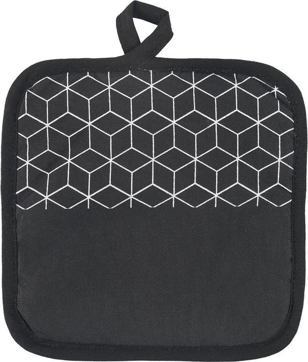 Produktbild Metaltex Topflappen schwarz 2er Set (Baumwolle)