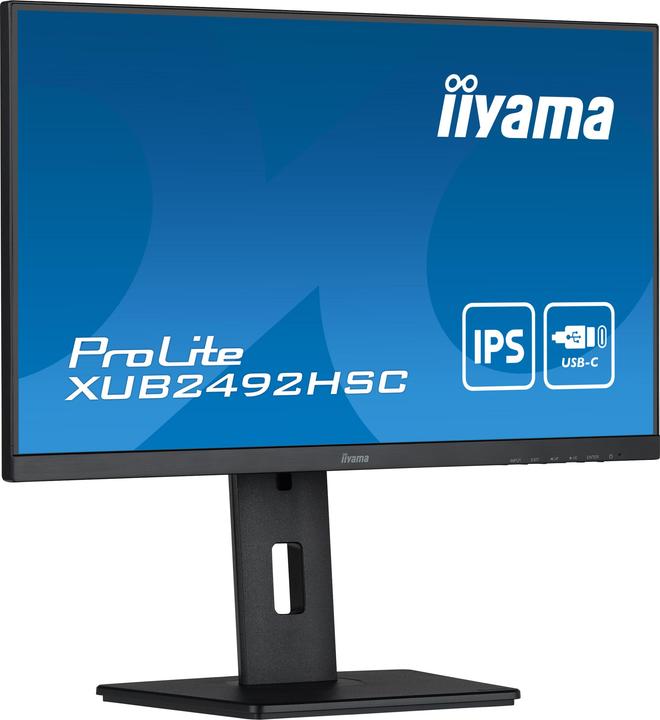 Actual product image iiyama Dis 24 PL XUB2492HSC-B5 IPS (1920 x 1080 pixels, 24")