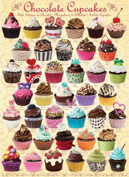 Immagine prodotto Eurographics Cupcake al cioccolato (1000 pezzi)