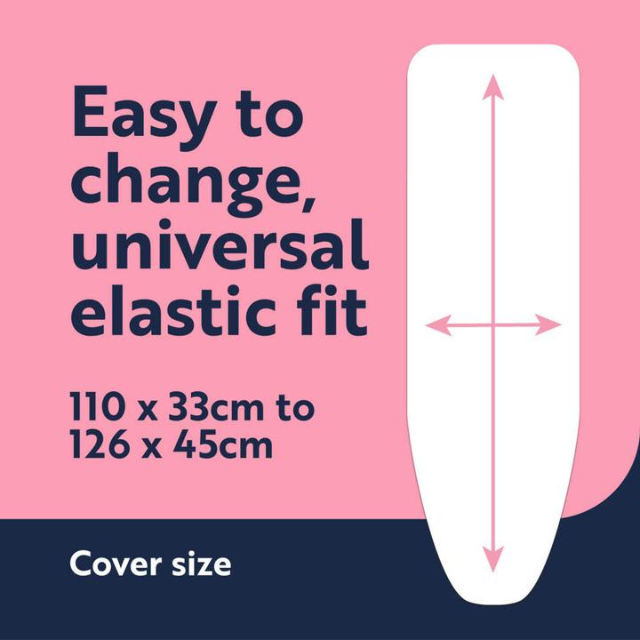 Actual product image Beldray LA033491FEU7 Universal Ironing Board Cover