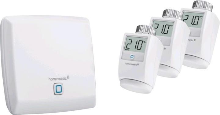 HomeMatic IP Aktionspaket 3x Smart Home Heizkörperthermostat HmIPeTRV21x Smart Home Access