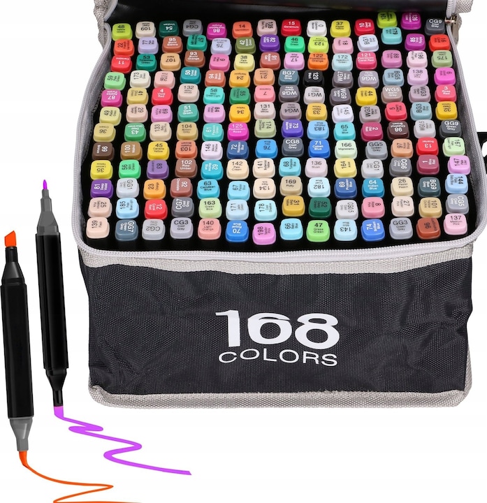 Produktbild Extralink Marker Set (Mehrfarbig, 168 x)