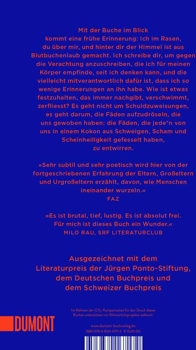 Produktbild Blutbuch (Deutsch, Kim de l'Horizon, 2023)