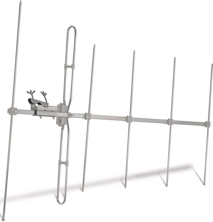 Produktbild TechniSat TechniYagi 6 VHF - 112,5 cm - 680 mm - 90 mm - 825 g - 1250 mm - 117 mm (Yagi-Antenne, 7 dB, DVB-S / -S2)