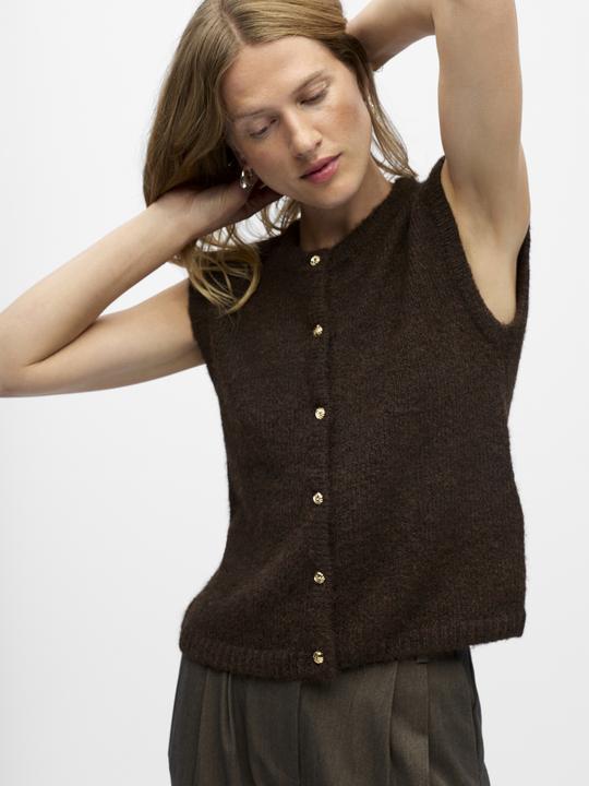 Produktbild Object Flügelärmel Strickweste (L)