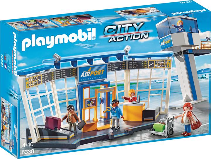 Immagine prodotto Playmobil City-Flughafen mit Tower (5338, Playmobil Città d'azione)