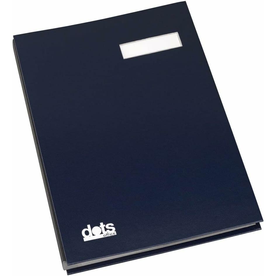 Dots, Busta portadocumenti, Cartella firma 20 scomparti blu (A4, 1 x)