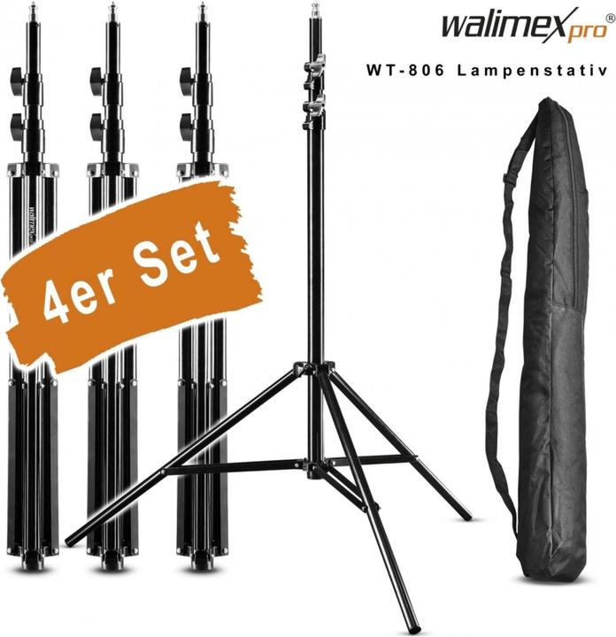 Produktbild Walimex pro 4er Set WT-806 (256 cm, 6 kg)