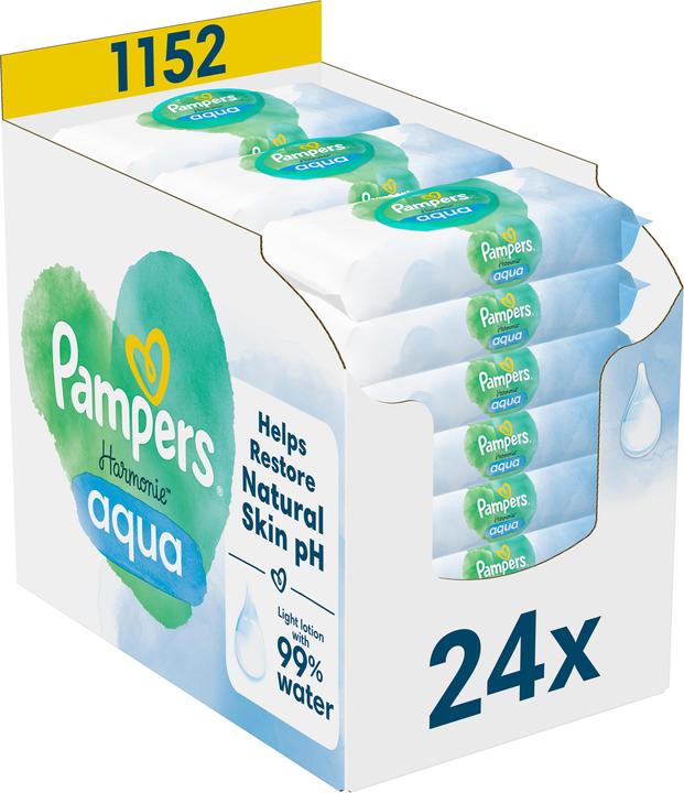 Pampers Harmonie Aqua (1152 Stück)