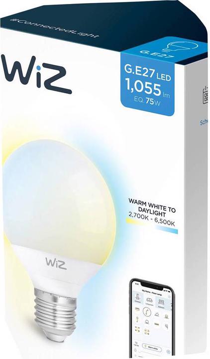 Image du produit WiZ Ampoules LED G2 G95 E27 (E27, 1255 lm, 1 x)