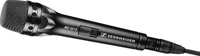 Image du produit Sennheiser MD 431-II Microphone de scène/de représentation
