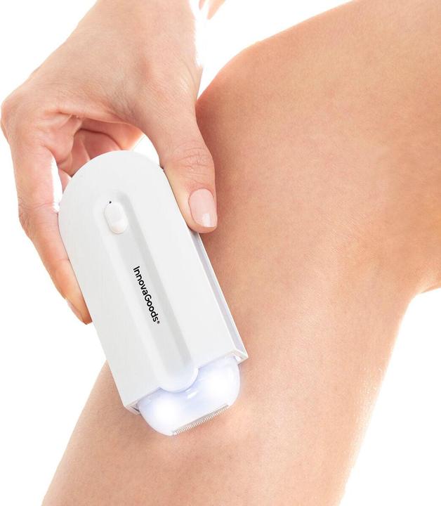 Produktbild InnovaGoods Wiederaufladbarer Mini-Rasierer mit LED-Licht Epiluch