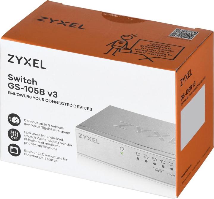 Image du produit Zyxel GS-105B v3 (5 Ports)