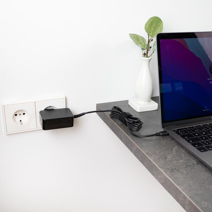 Immagine prodotto Tooq Technology Cargador Portatil Gan USB-C Pd 65w Negro (65 W)