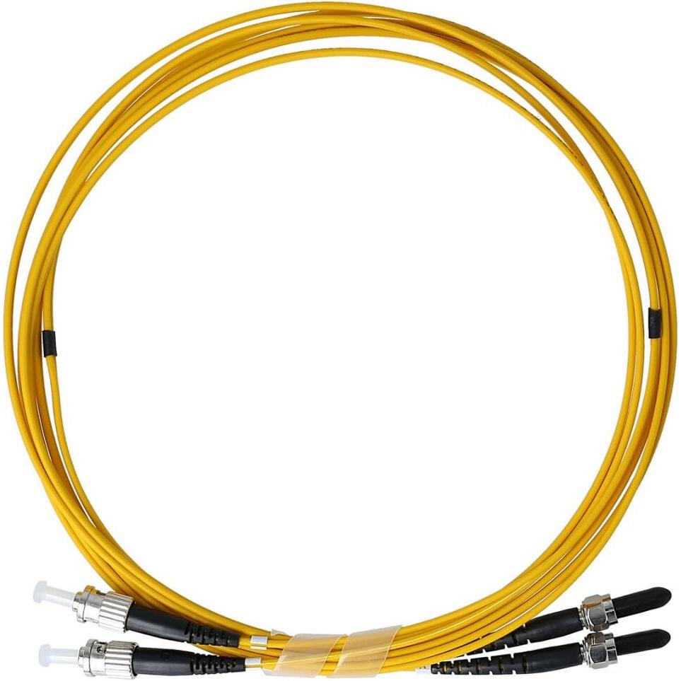 BlueOptics Duplex LWL Patchkabel ST/PC-FSMA/PC Singlemode 1 Meter (1 m), Netzwerkkabel